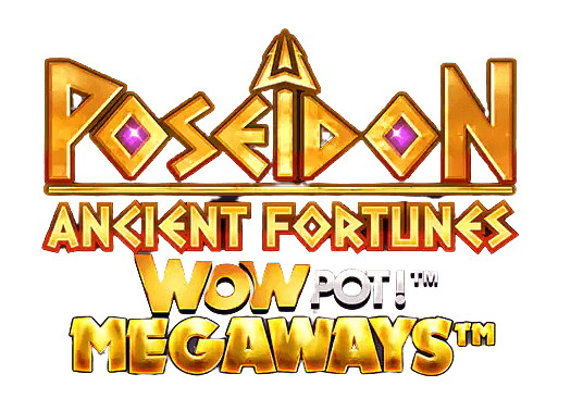 Ancient Fortunes Poseidon Wowpot Megaways Logo