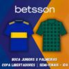 Betsson Brasil: Prognóstico Boca Juniors x Palmeiras – Copa Libertadores – Semi-finais Ida