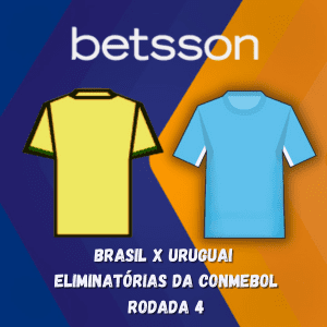 Betsson Brasil: Prognóstico Brasil x Uruguai — Eliminatórias da CONMEBOL — Rodada 4