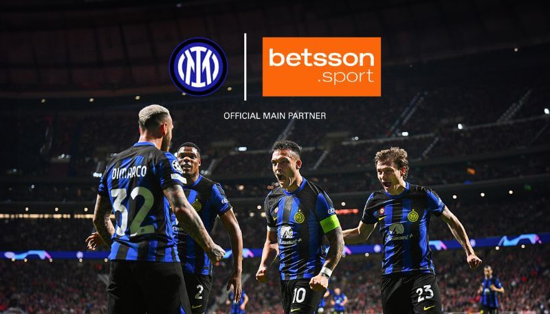 Betsson Sport é o Novo Patrocinador do Inter de Milão