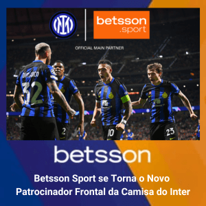 Betsson Sport se Torna o Novo Patrocinador Frontal da Camisa do Inter