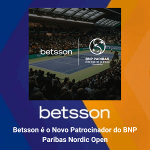 Betsson é o Novo Patrocinador do BNP Paribas Nordic Open